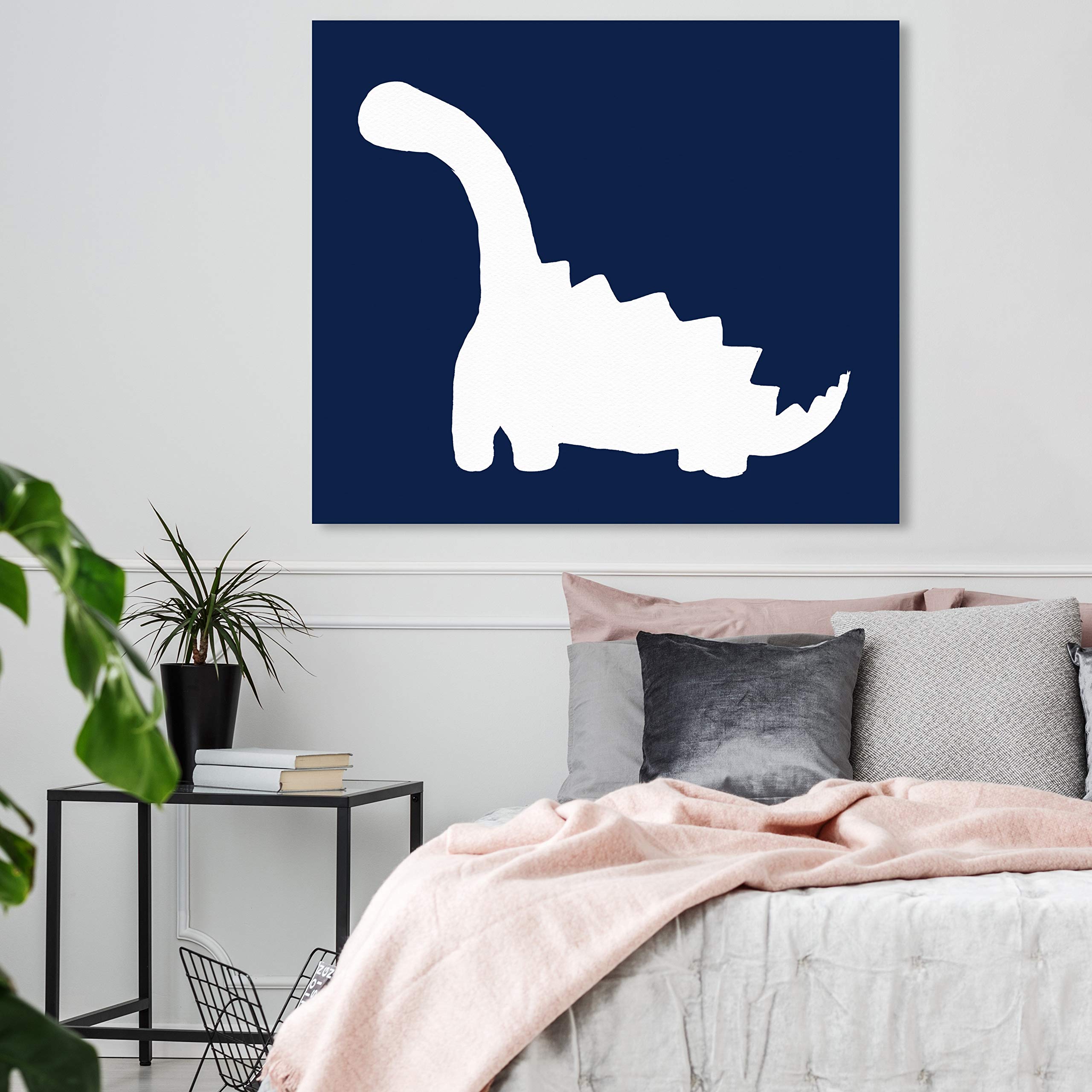 Oliver Gal Artist Co. Brontosaurus Wall Art Canvas Print - 36