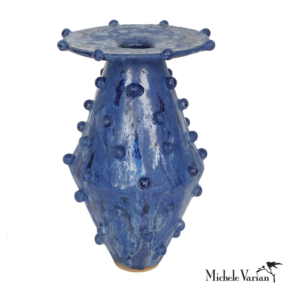 Emmet Vase Aegean - Modern Ceramic Vase for Home Decor, Wedding Centerpiece & Office Desk Accessory | Perfect for Living Room, Dining Table & Gift Giving