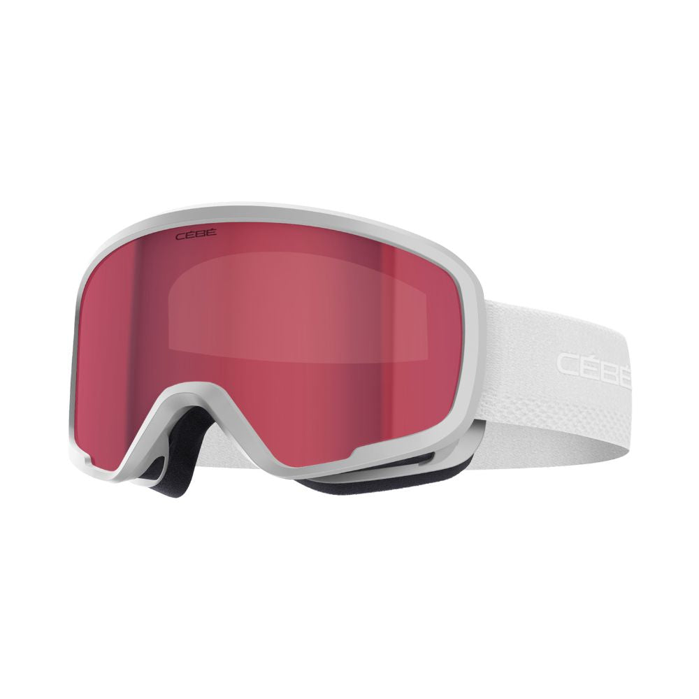 Cebe Hoopoe Kids Ski Goggles for Girls & Boys Ages 5-10, Pink Anti-Fog Snow Goggles - Perfect for Skiing, Snowboarding & Winter Sports