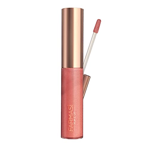 Farmasi Liquid Eyeshadow - 06 Hawaiian Bronze, 7ml/0.23 fl.oz - Long Lasting, Waterproof & Highly Pigmented Makeup for Day & Night Looks - Perfect for Parties, Weddings & Special Occasions