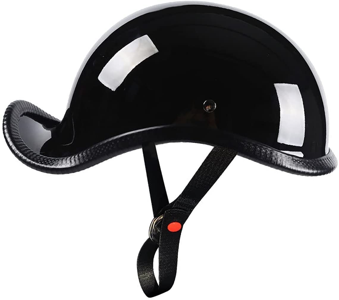 Retro DOT Certified Open Face Motorcycle Helmet - Summer Riding & Cruising