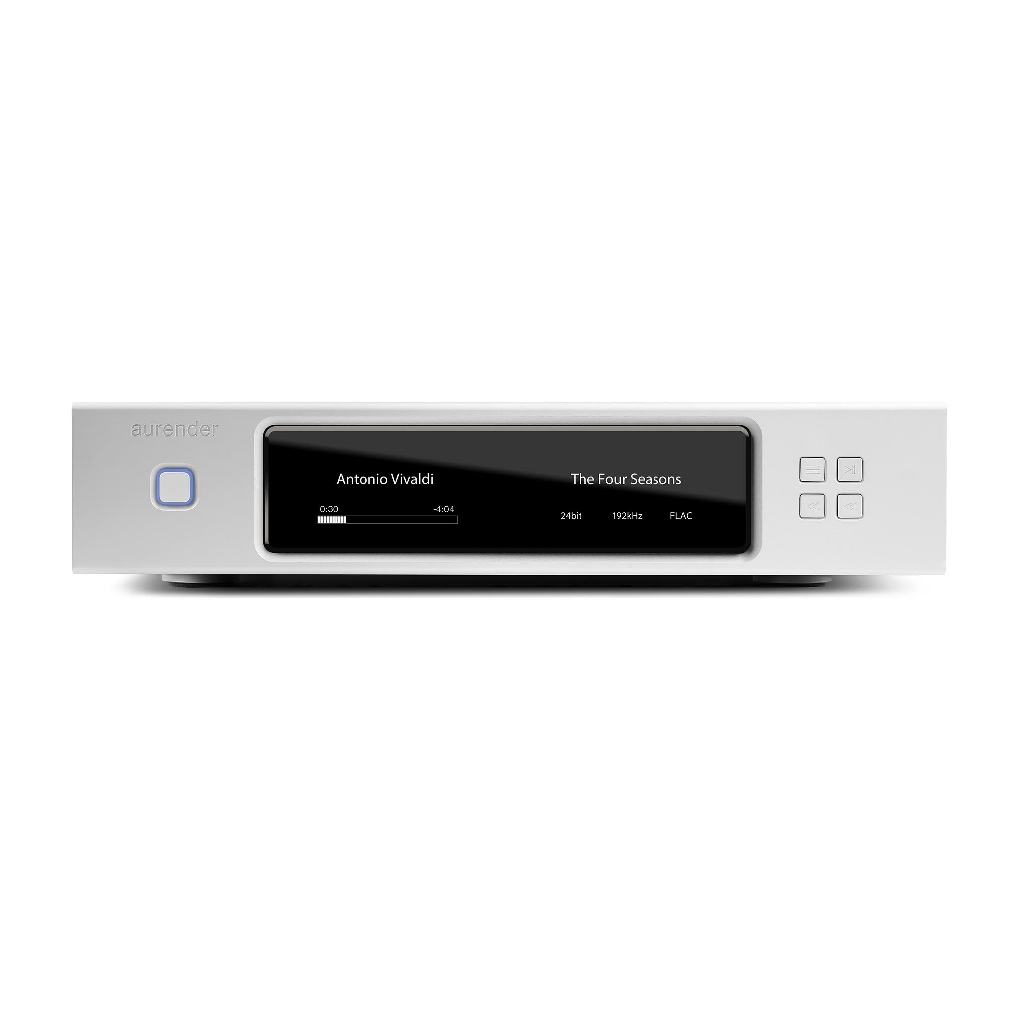 Aurender N10 High-End Music Server & Streamer - Audiophile Digital Music Player for Home Theater & Hi-Fi Systems - Perfect for Streaming, Storing & Enjoying Lossless Audio