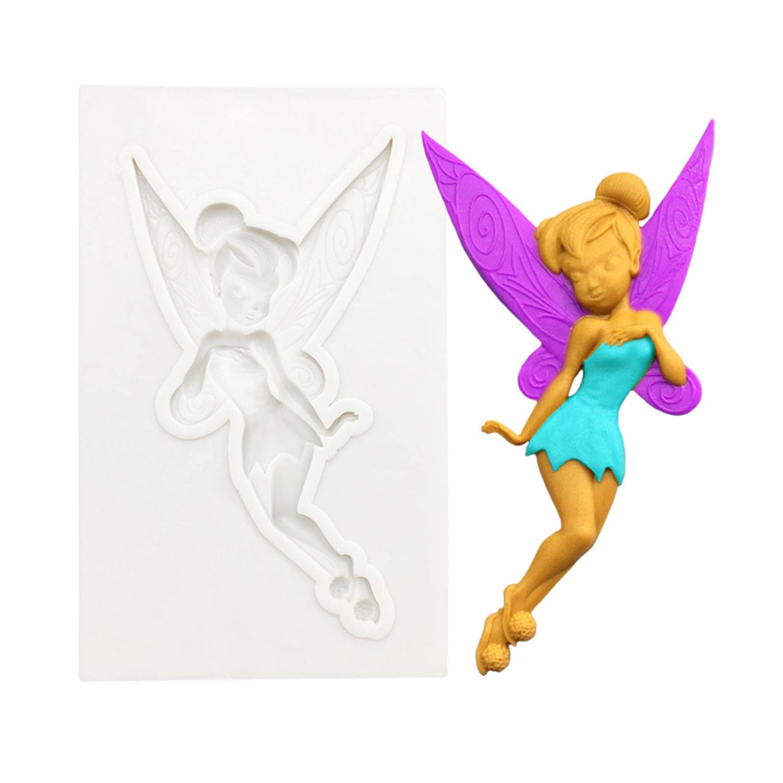 Premium Fondant Molds & Chocolate Molds Set - Angel Girl Cupcake Baking Moulds for Cake Decorating, DIY Dessert Tools - Perfect for Birthday Parties, Wedding Cakes & Baking Enthusiasts