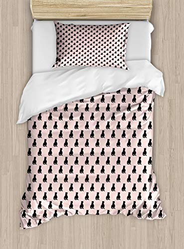 Pale Pink and Black