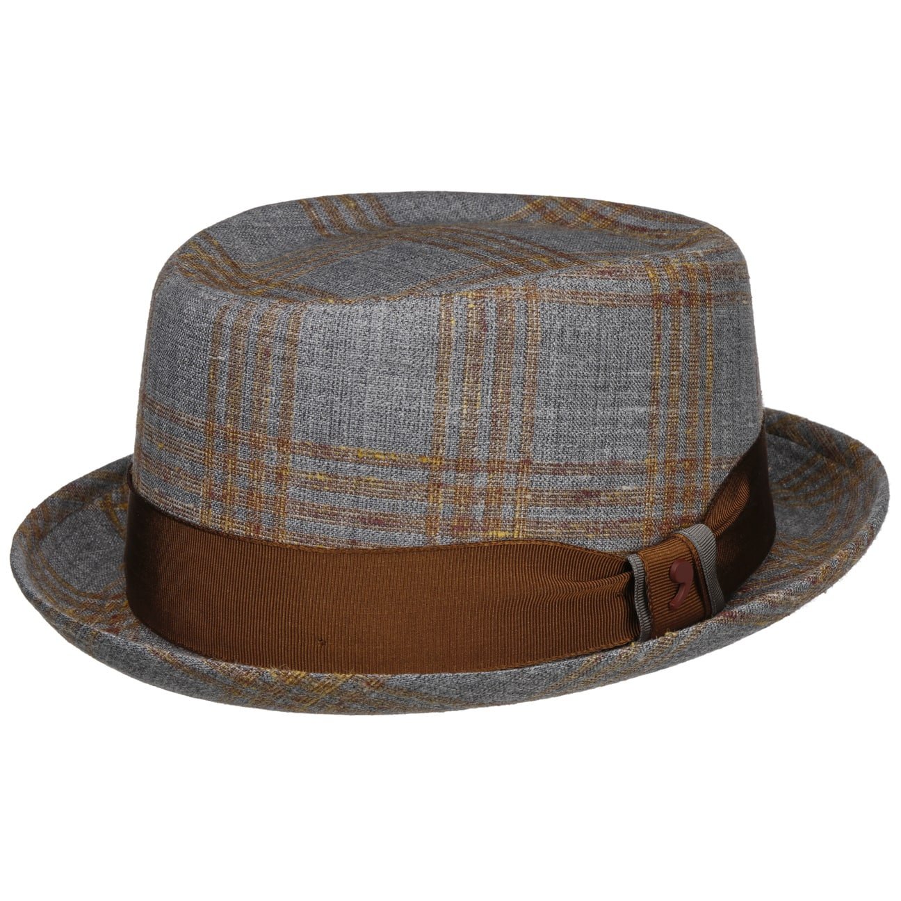 Milavo Pork Pie Cloth Hat by Alfonso D'Este - Vintage Style Fedora for Men & Women - Perfect for Jazz Festivals, Weddings & Casual Outfits