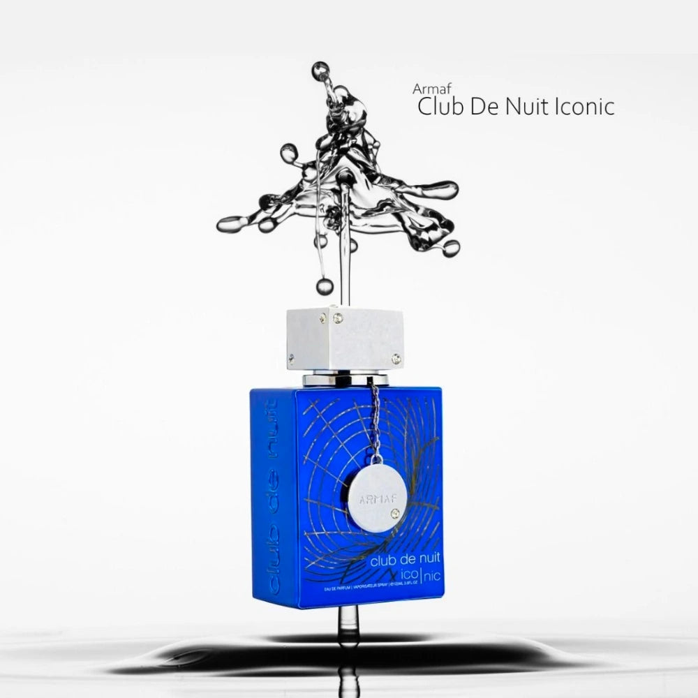 Club De Nuit Iconic Men's Eau De Parfum 3.6 oz - Premium Long Lasting Cologne for Day & Night Wear, Work & Special Occasions