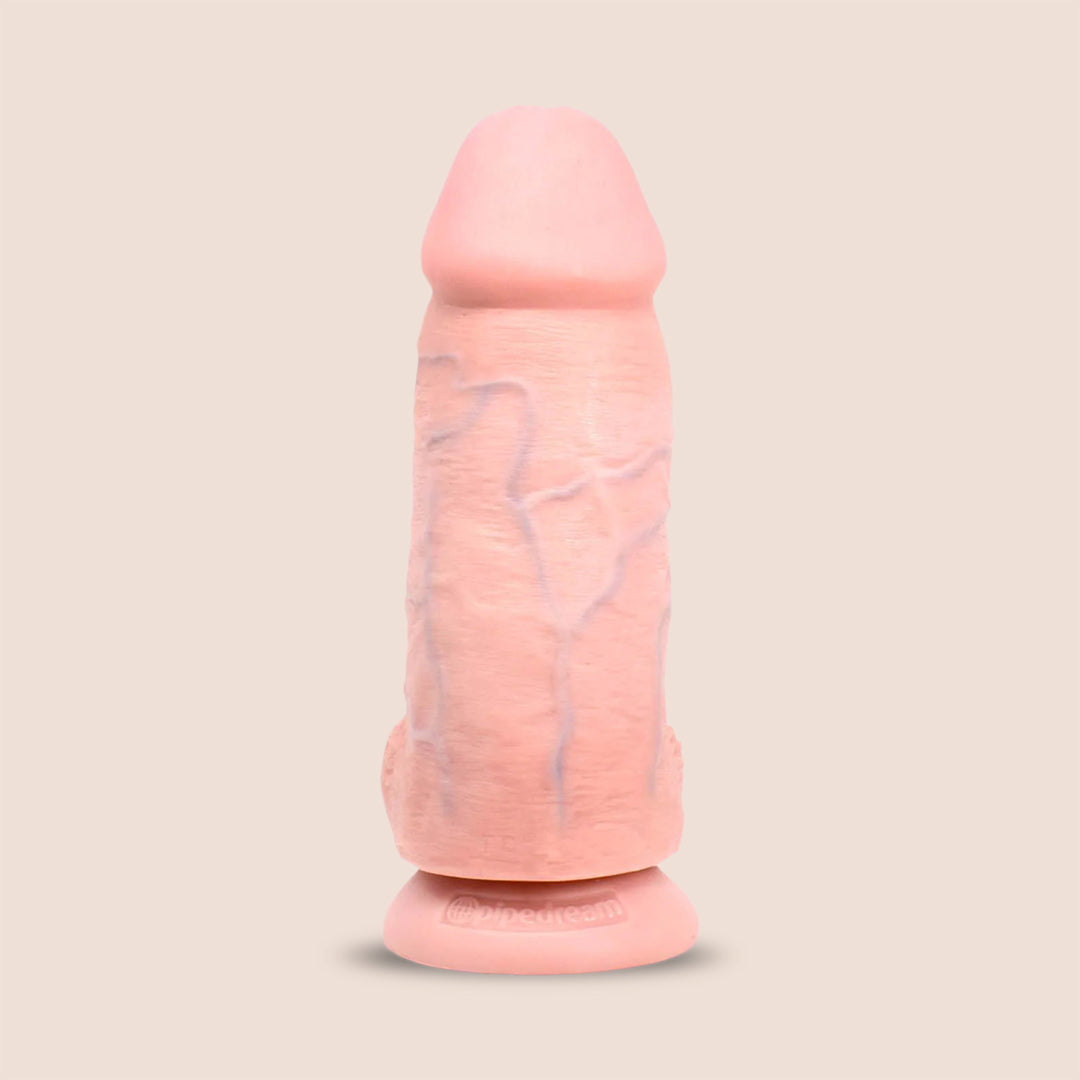 King Cock Chubby - 9 Inch Ultra Realistic Dildo for Women & Men | Lifelike Feel, Flexible Shaft | Perfect for Solo Play, Couples & BDSM Scenes