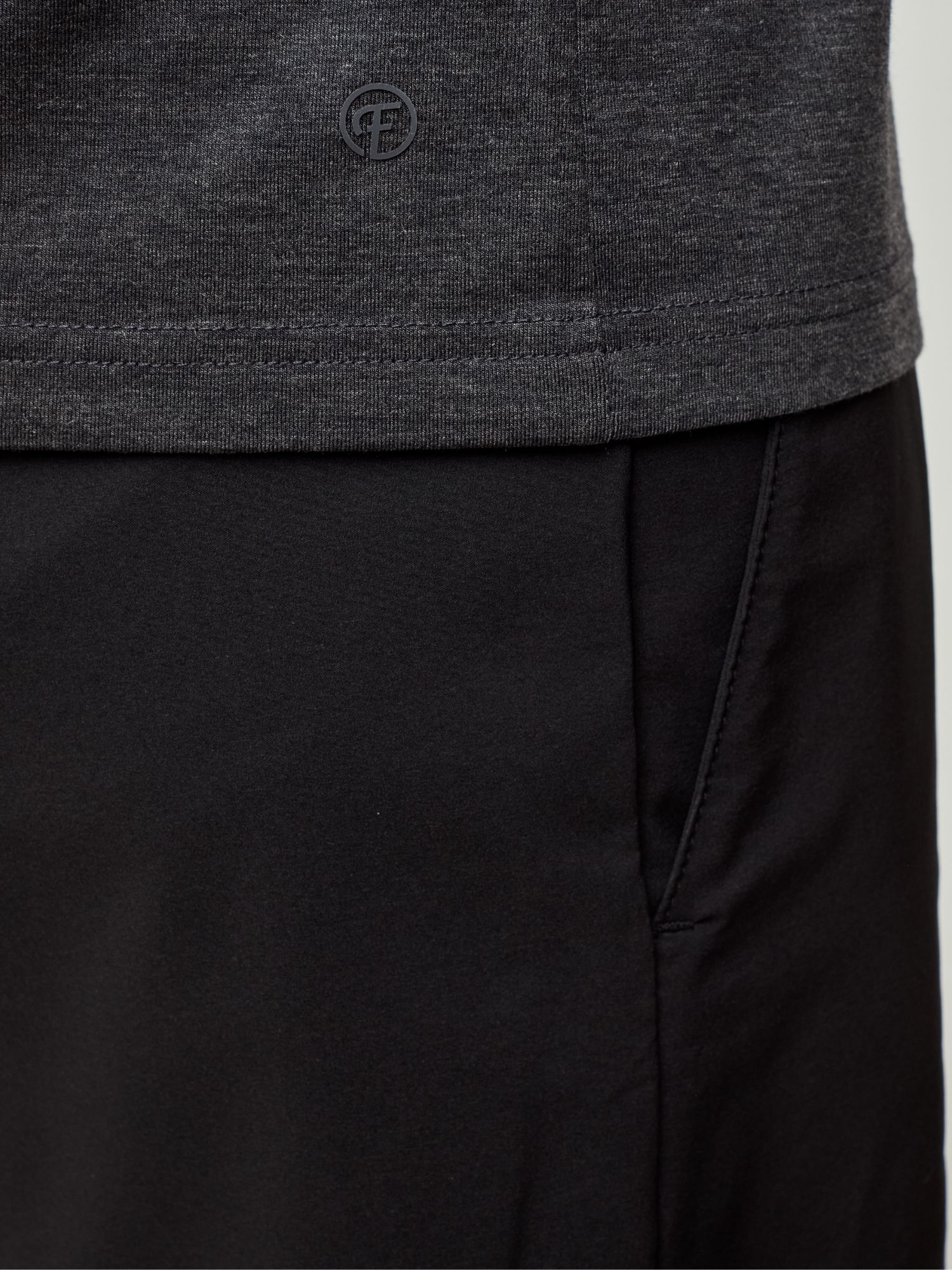 Men's Black Stretch Performance Shorts - Breathable Quick-Dry Workout Shorts for Running, Gym & Outdoor Activities
