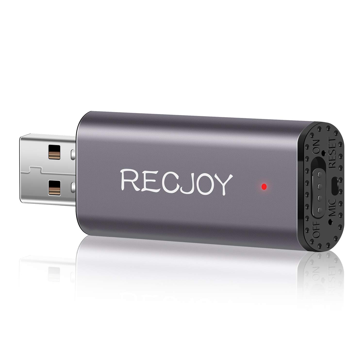 64GB Digital Voice Recorder with Noise Reduction - 288 Hours Recording, 512Kbps High Quality, Rechargeable for Lectures, Meetings, Interviews & Dictation - Perfect for Students, Professionals & Journalists (EVIDA)