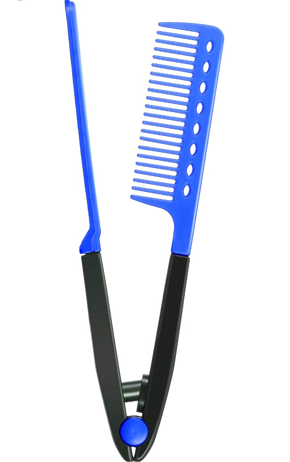 Frackson Professional V-Shaped Straightening Comb for Salon & Home Use - Detangling & Styling Brush for Knotty, Curly & Thick Hair - Perfect for Smoothing, Straightening & Hairdressing Styling (Ideal for Daily Hair Care & Salon Treatments)