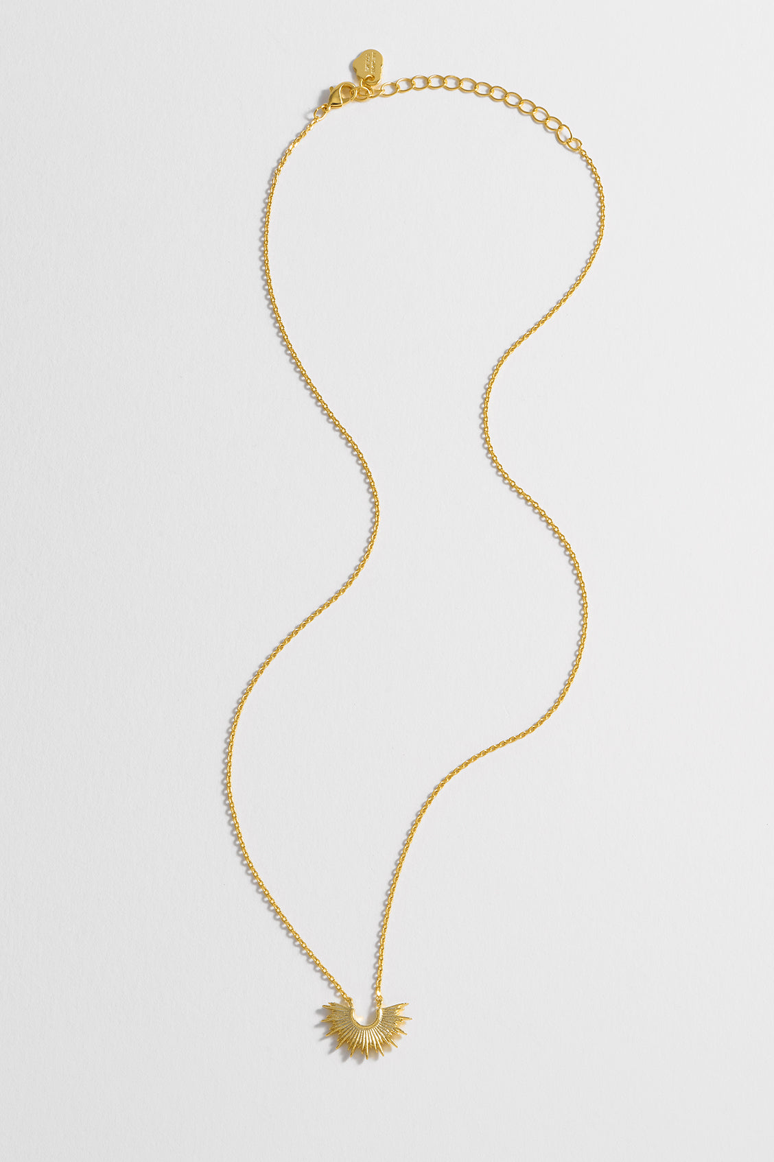 Sunburst Necklace for Women - Elegant Gold Pendant with CZ Stones - Perfect for Parties, Weddings & Everyday Wear