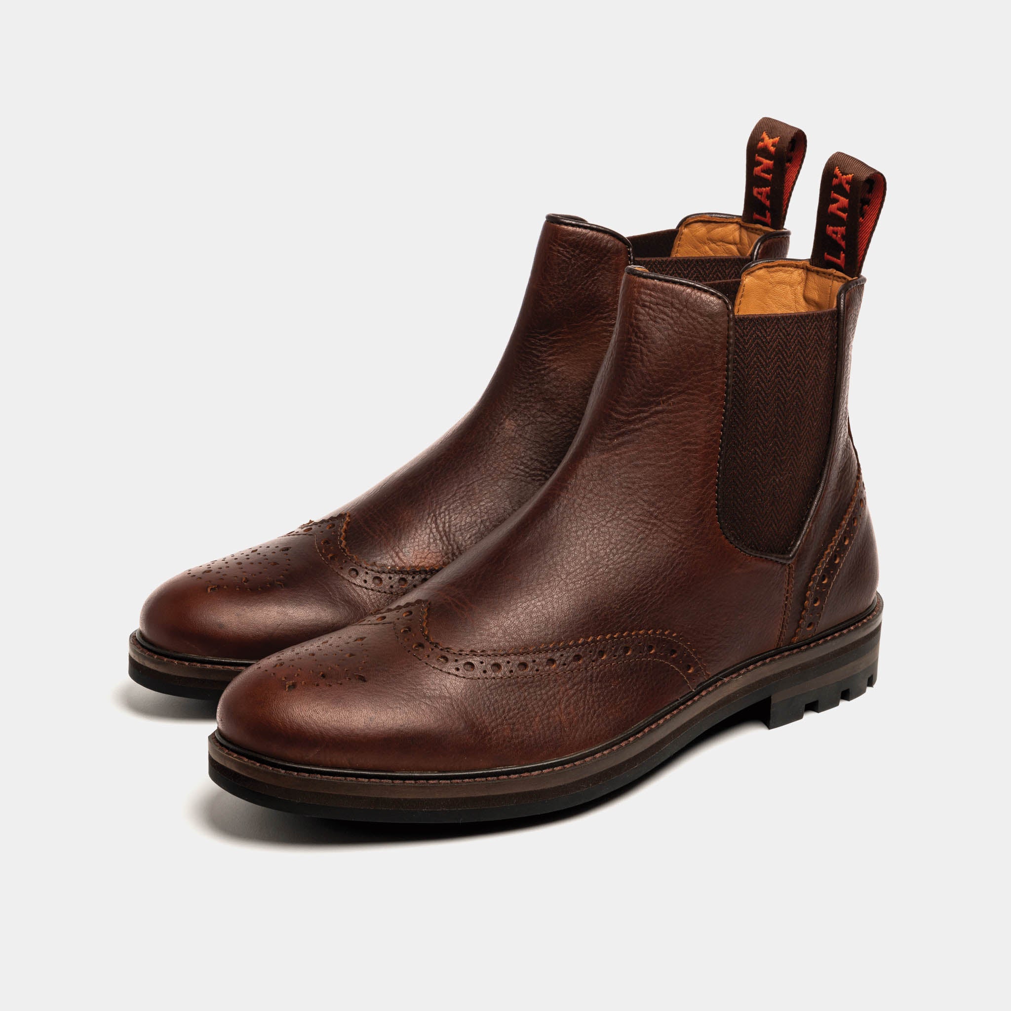 MITTON Genuine Chestnut Grain Leather Bag - Perfect for Work, Travel & Everyday Use