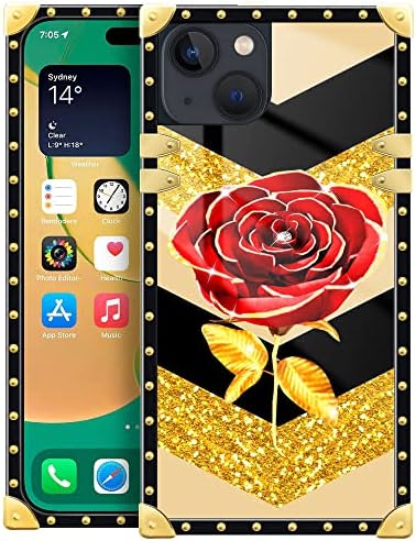 Premium Leopard Crown iPhone 14 Plus Case Cover - 6.7 Inch Shockproof Protective Phone Case for Women & Men | Perfect for Everyday Use, Travel & Outdoor Activities