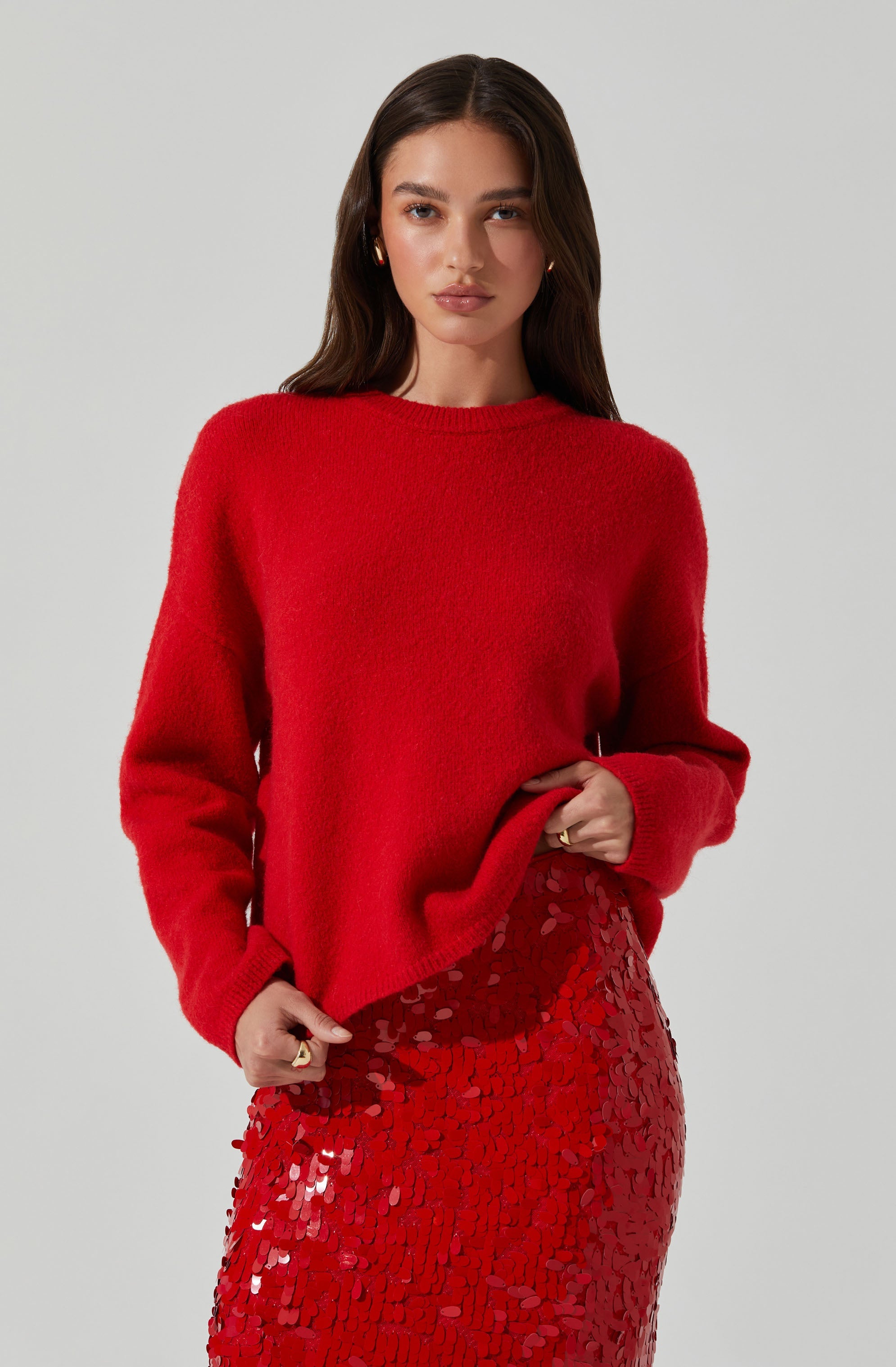 Bowie Crewneck Sweater for Men & Women | Soft Cotton Knit Pullover | Casual Winter Warm Sweater | Perfect for Holidays, Office & Outdoor Activities