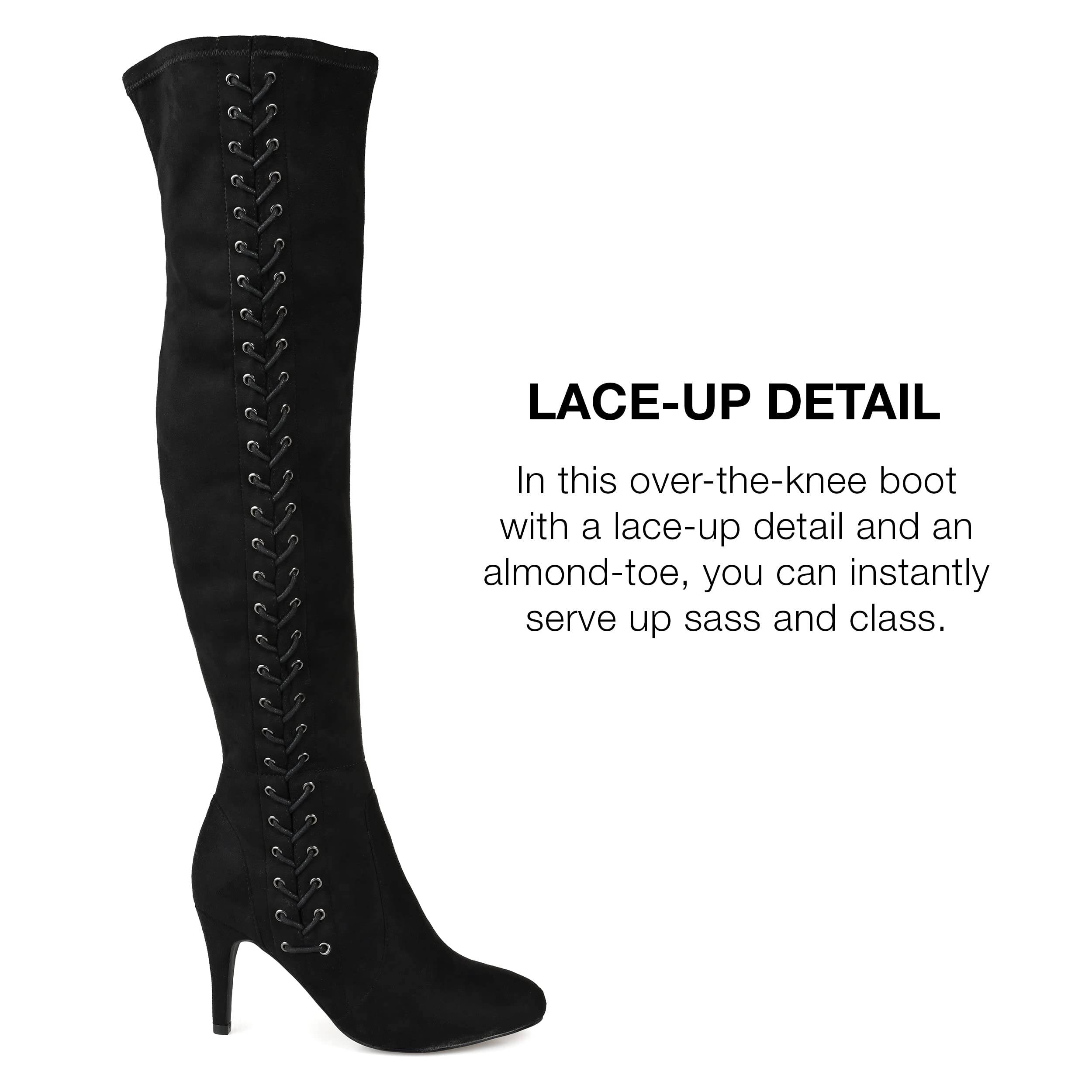 ABIE WIDE CALF BOOTS - FINAL SALE (NO EXCHANGES) - Comfortable Wide Calf Boots for Women, Perfect for Fall & Winter Fashion, Office Wear, and Casual Outfits