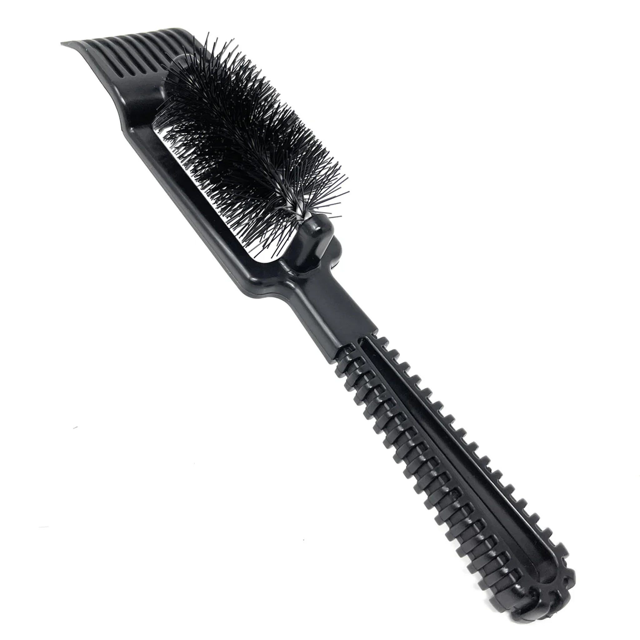 Scalpmaster Brush and Comb Cleaner - Plastic Handle, 2-Piece Set for Hair Styling Tools - Perfect for Salons, Home Use, and Travel