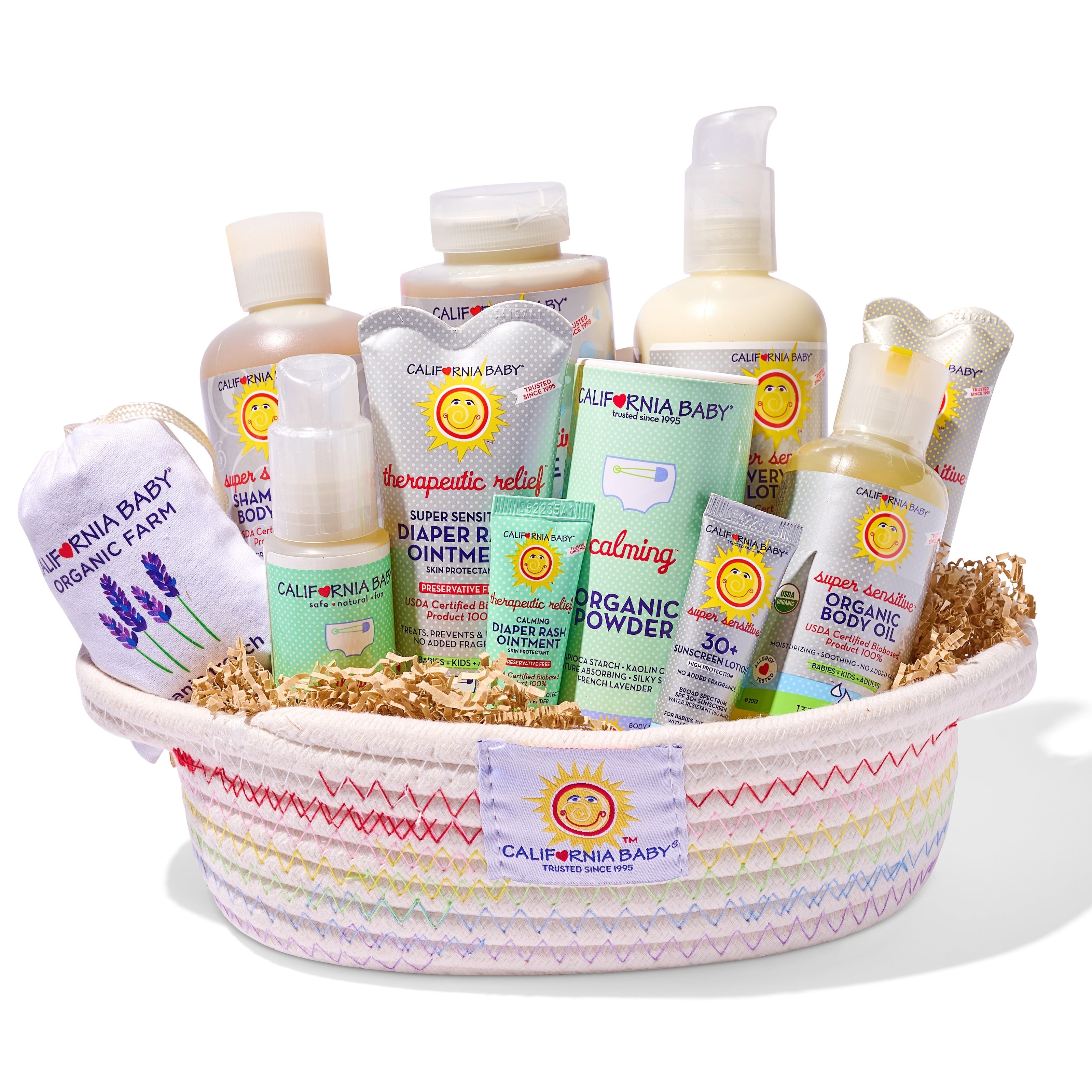 Welcome Baby Gift Basket - Newborn Baby Shower Gift Set with Organic Blanket, Onesies & Keepsake Box - Perfect for Baby Showers, New Parents & Hospital Visits