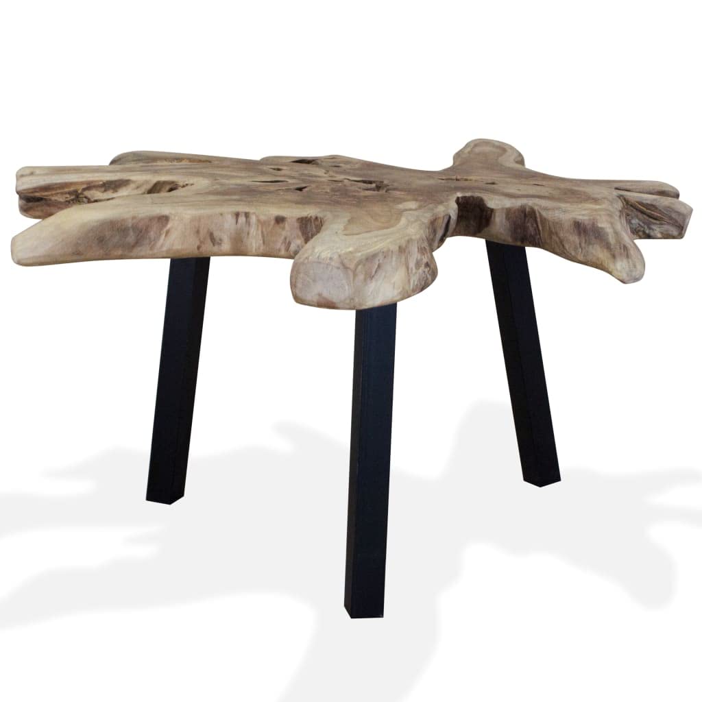 CHARMMA Solid Teak Wood Coffee Table - 31.4