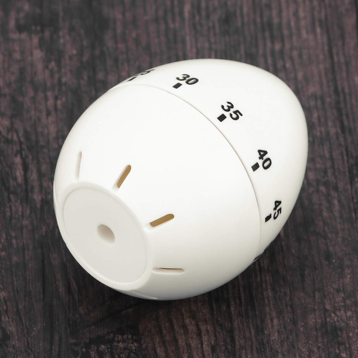 DOITOOL 2 Pack Egg Shaped Kitchen Timer - Cute Manual Cooking Alarm Clock for Baking, Cooking & Decor - Perfect for Home, Office & Kitchen Decor (Blue & Pink)