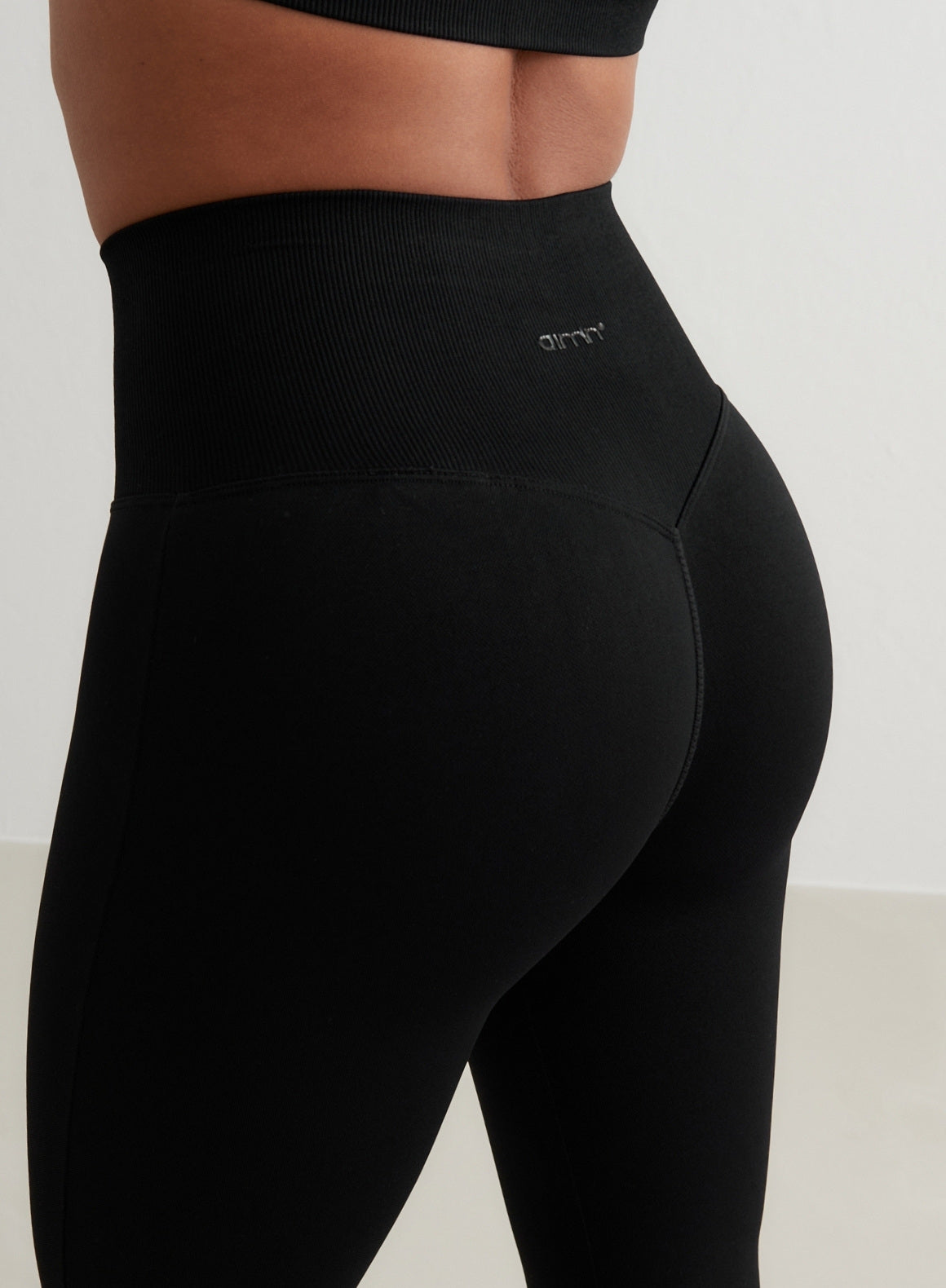 Black Shape Seamless Flare Tights for Women - High Waisted Yoga Pants with Bootcut Leggings for Workout, Dance & Everyday Wear