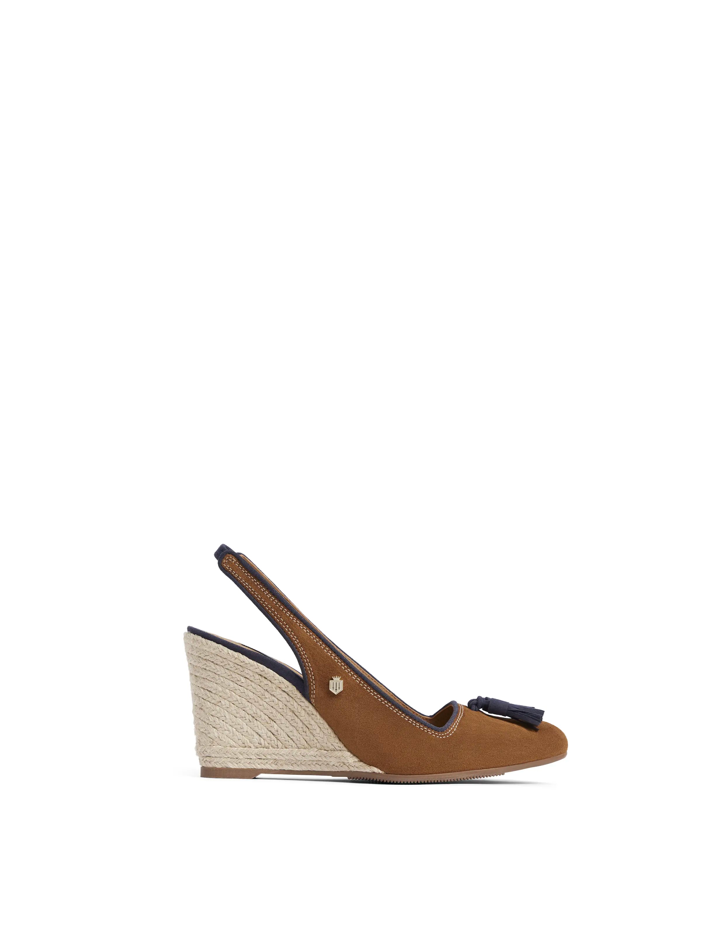 Sorrento Tan Suede Shoes - Comfortable & Stylish Women's Loafers for Casual Wear & Office Outfits