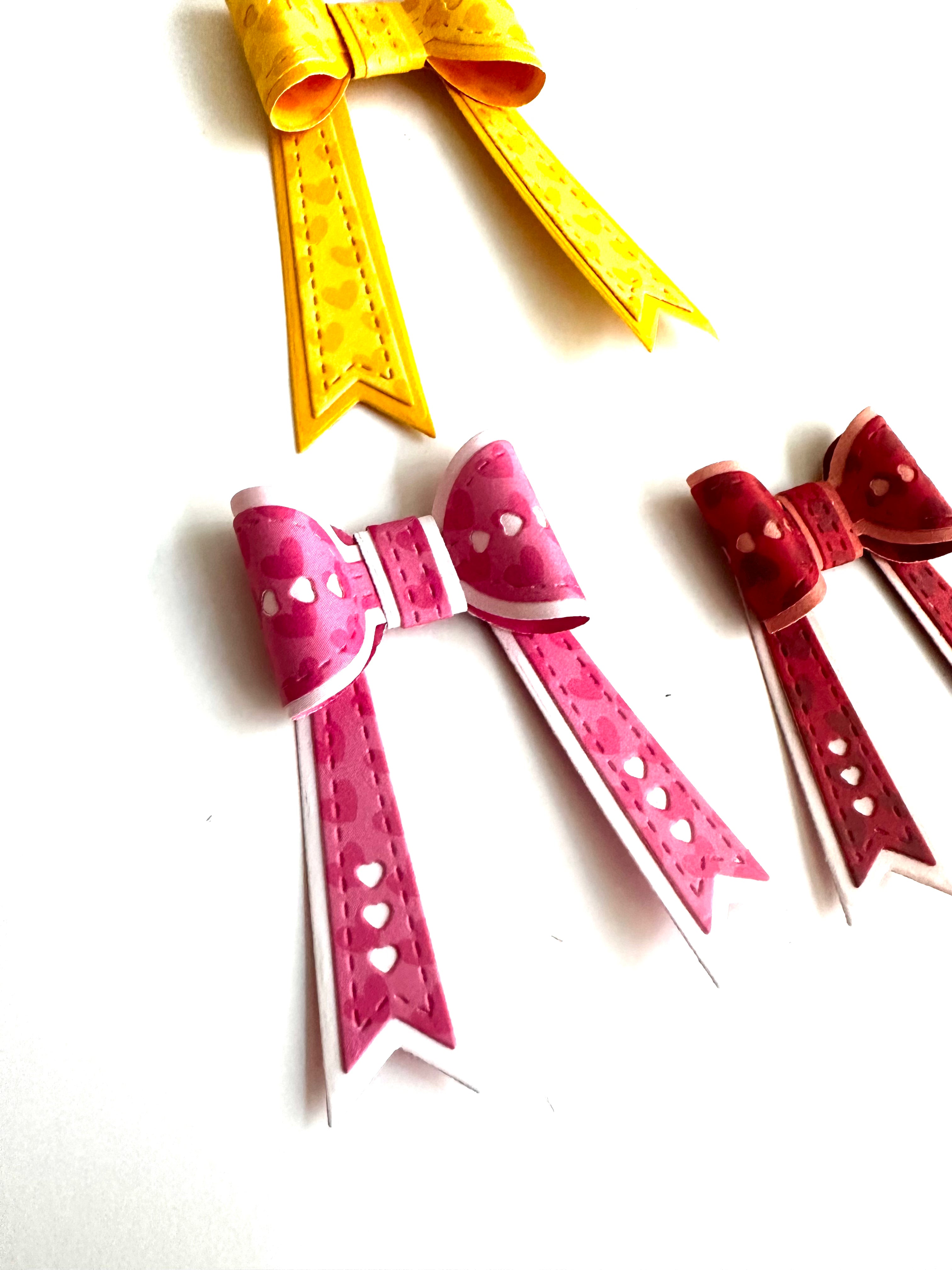 Heart Bow Hair Clip - Elegant Rhinestone Hair Accessory for Women & Girls | Perfect for Weddings, Parties, and Everyday Wear