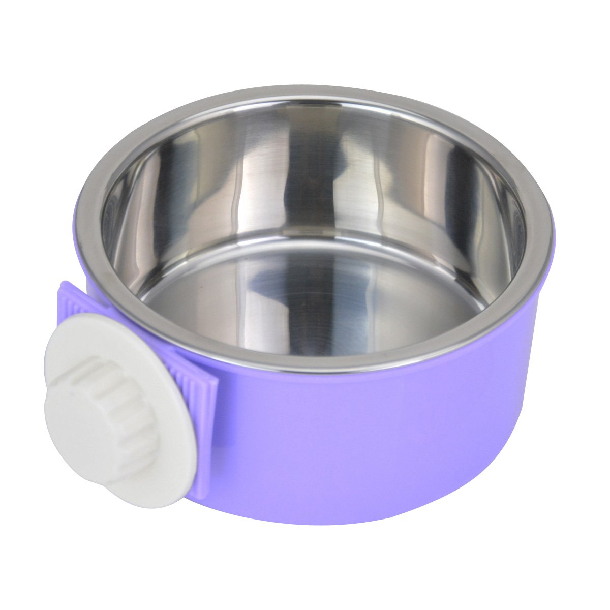Guardians Crate Non-Slip Dog Bowl with Chew Toy - Durable Pet Feeding Set for Small & Large Dogs - Perfect for Travel, Home, and Outdoor Use