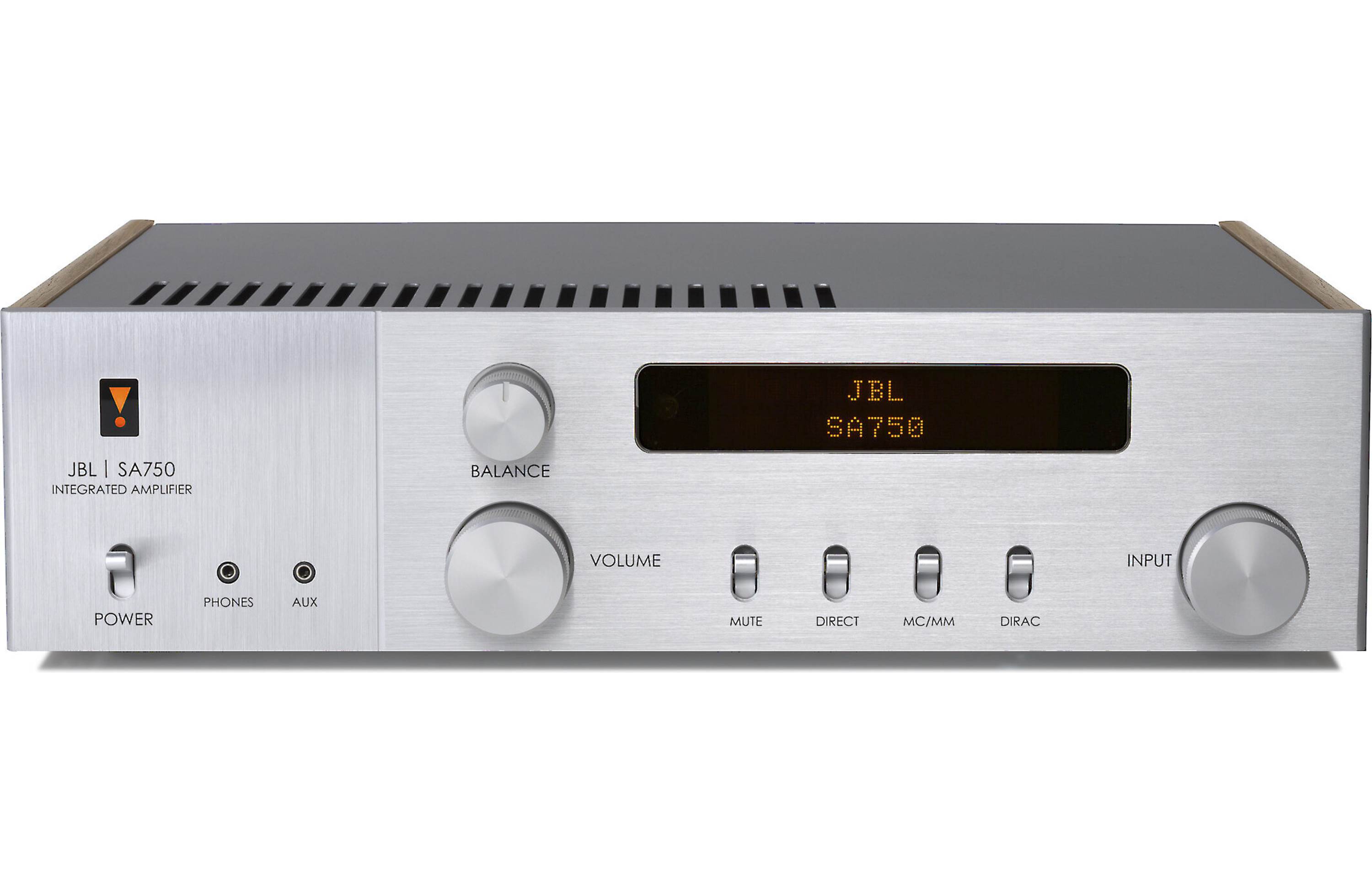 JBL SA750 Streaming Integrated Stereo Amplifier - HiFi Wireless Audio Receiver with Bluetooth & WiFi - Perfect for Home Theater & Music Listening