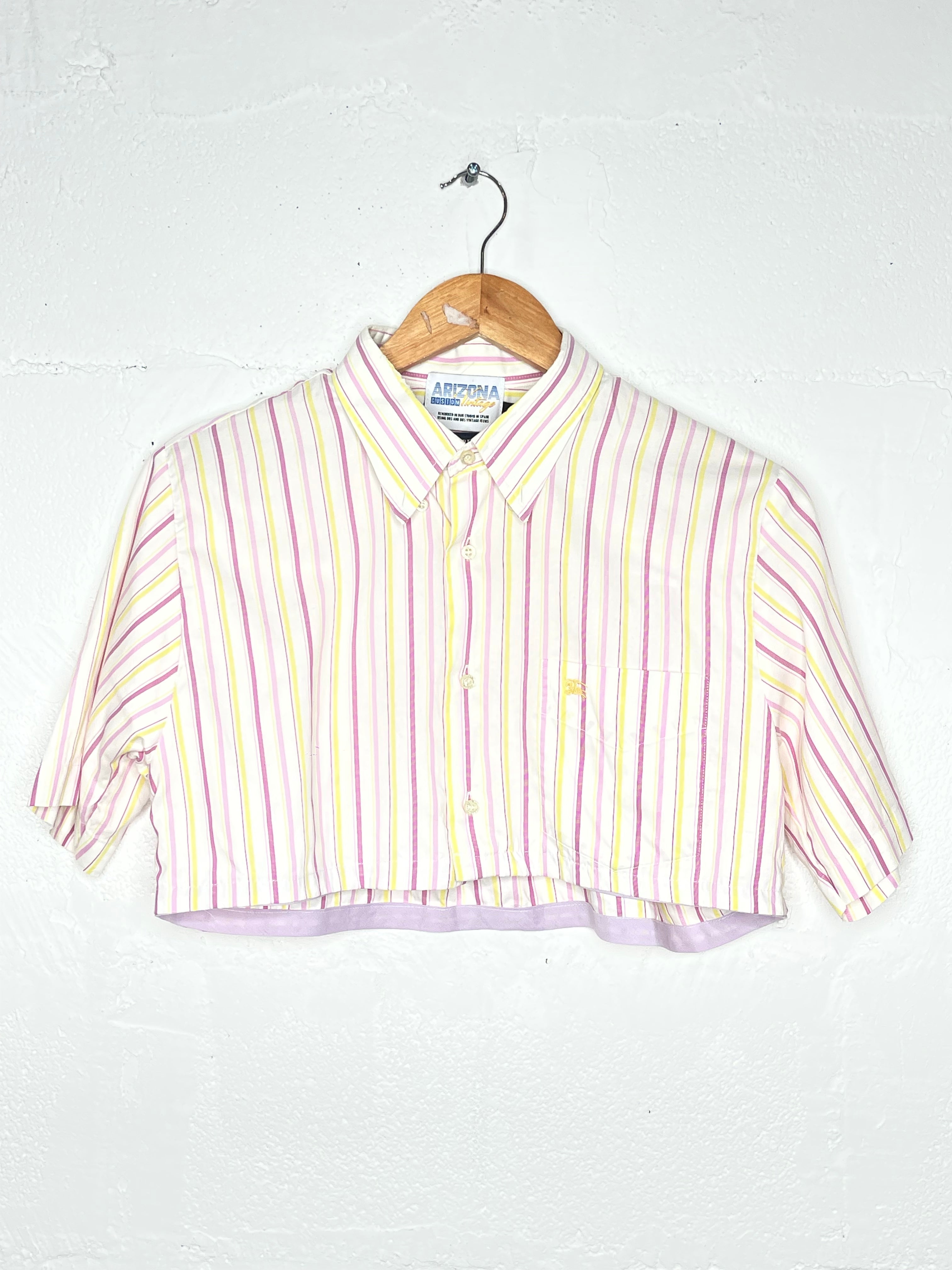 Burberry Crop Shirt for Women | Stylish & Trendy Short Top | Perfect for Casual Outfits, Parties & Summer Fashion