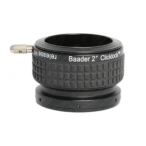 Baader Planetarium SCT to 2 Inch Clicklock Adapter - Premium Telescope Accessory for Astrophotography & Stargazing | Secure Connection for Celestron & Meade Telescopes | Perfect for Backyard Astronomy & Night Sky Observation