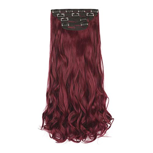 Burgundy - Curly