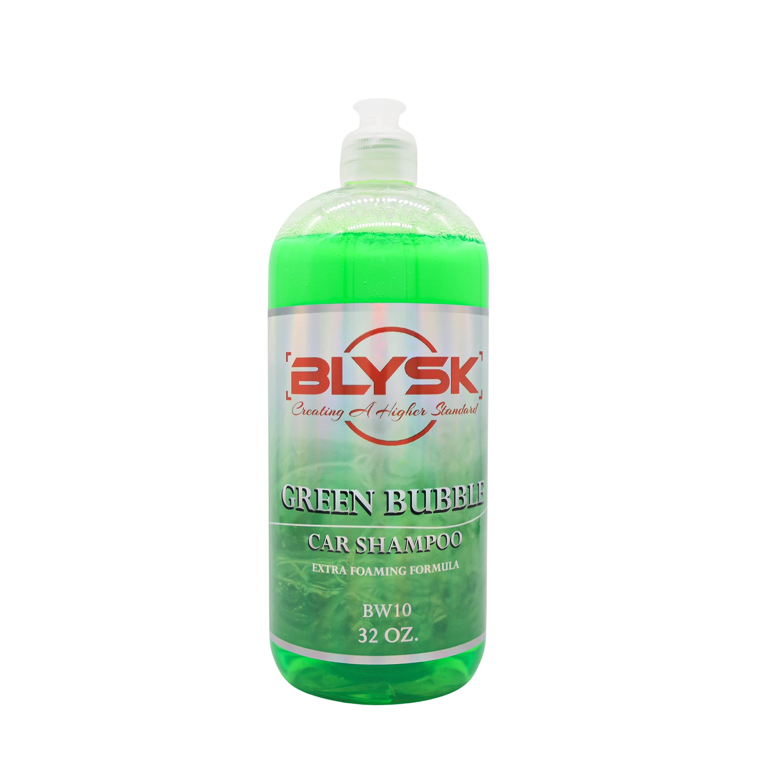 Premium Green Bubble Car Shampoo (32oz) - pH Balanced Auto Wash for Cars, Trucks & SUVs - Leaves Glossy Shine & Protects Paint - Ideal for Hand Washing & Foam Cannon Use