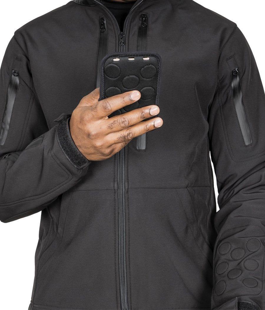 Tactical Jacket 2.0 with Body Armor - Men's EDC/CCW Windbreaker Jacket for Outdoor, Hunting & Concealed Carry | Waterproof & Lightweight Tactical Gear