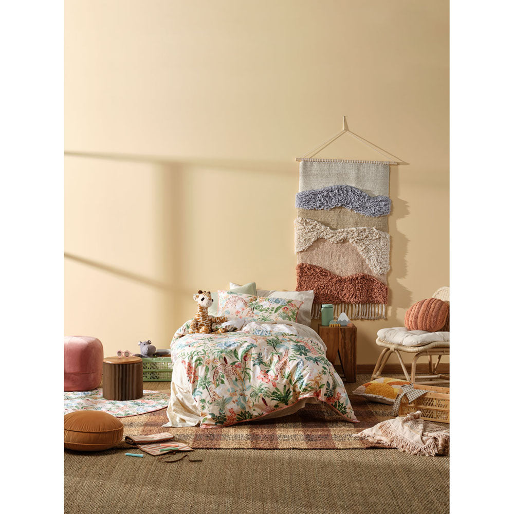 Gentle Giants Multi Quilt Cover Set - Queen Size Bedding Set with Soft Fabric for Cozy Sleep | Perfect for Master Bedroom, Guest Room & Airbnb
