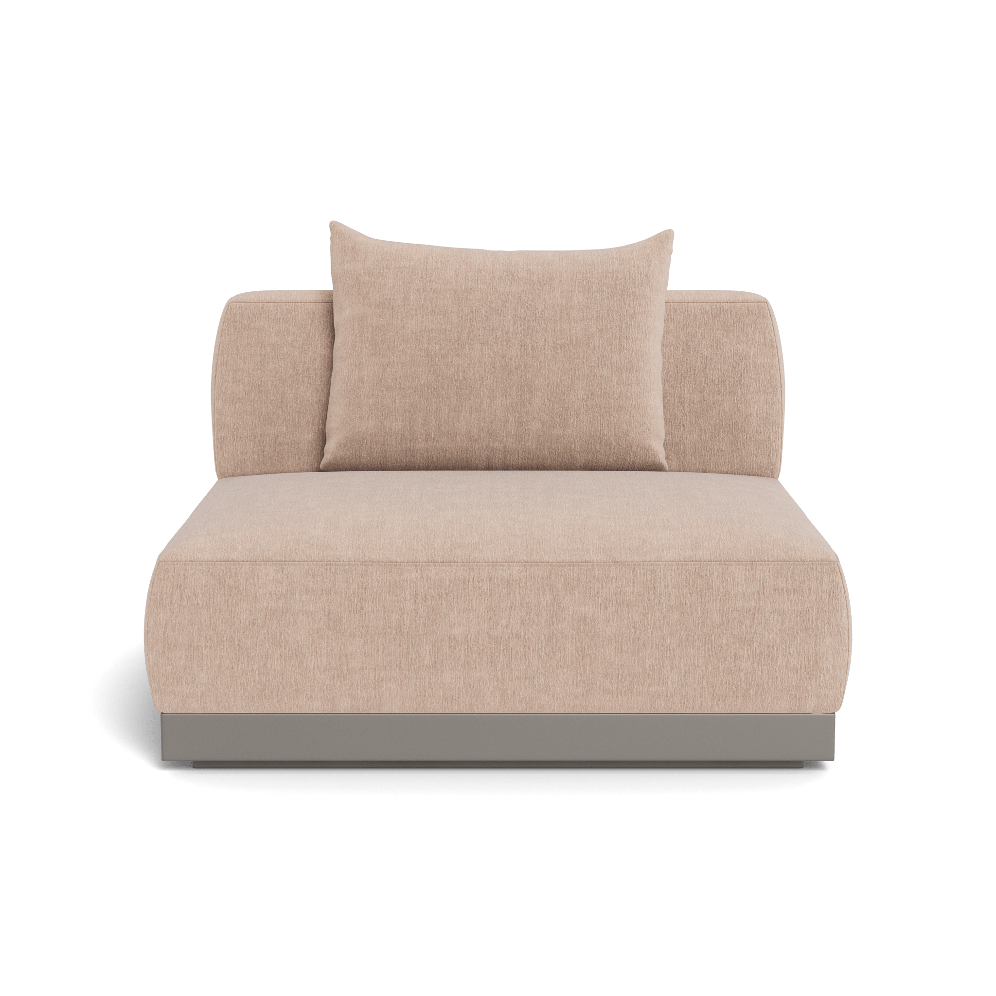 Amalfi Swivel Armless Chair - Modern Accent Chair for Living Room, Bedroom, Office - 360-Degree Rotation, Comfortable Upholstered Seat - Perfect for Small Spaces, Reading Nook, or Lounge Area