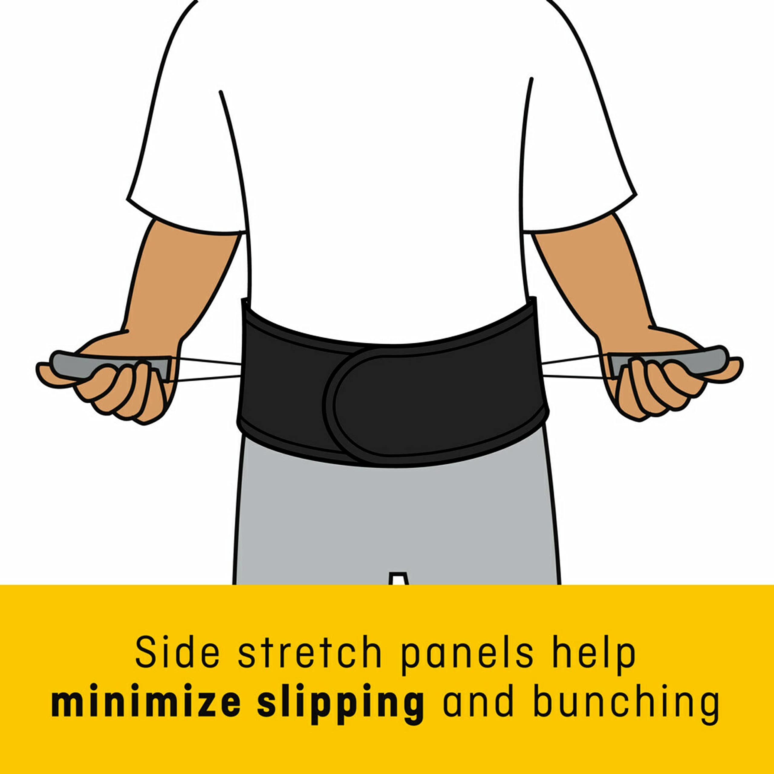 FUTURO Easy Adjustable Back Support Belt - Breathable & Comfortable for Men & Women - Lower Back Pain Relief - Perfect for Work, Sports & Daily Activities