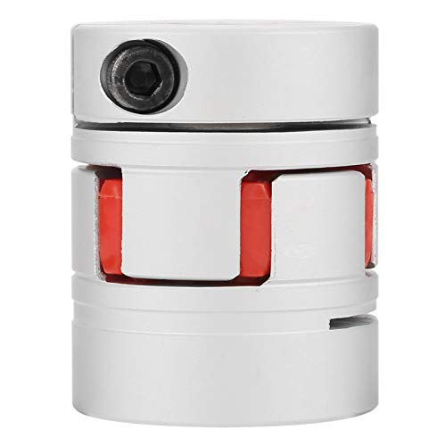 Aluminum Alloy Flexible Jaw Shaft Coupling 14mm-14mm CNC Shaft Jaw Coupler for Water Pumps, Fans - Perfect for Industrial Machinery, Robotics & DIY Projects