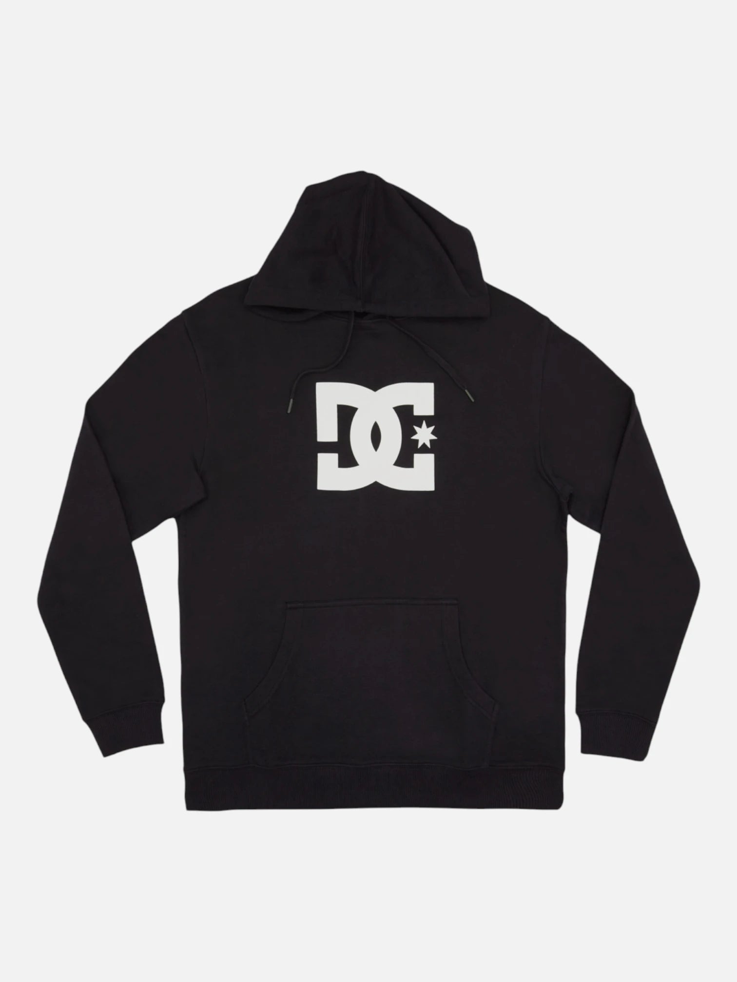 DC Star Black Hoodie for Men & Women - Stylish Unisex Pullover for Casual Wear, Street Fashion & Winter Outfits