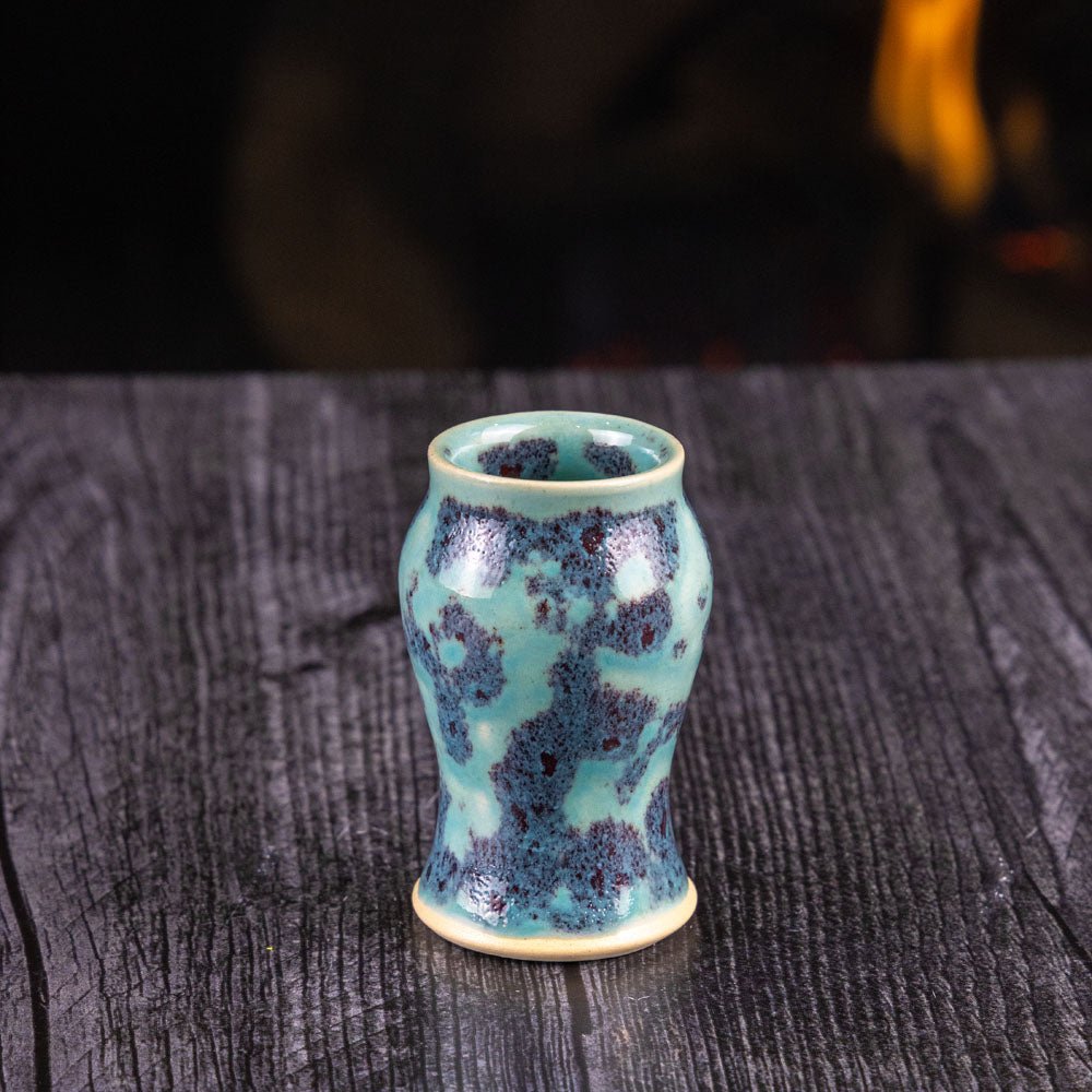 Miniature Stoneware Bud Vase - Tiny Decorative Pot #555 for Succulents, Flowers & Home Décor | Perfect for Table Centerpieces, Wedding Favors and Shelf Displays