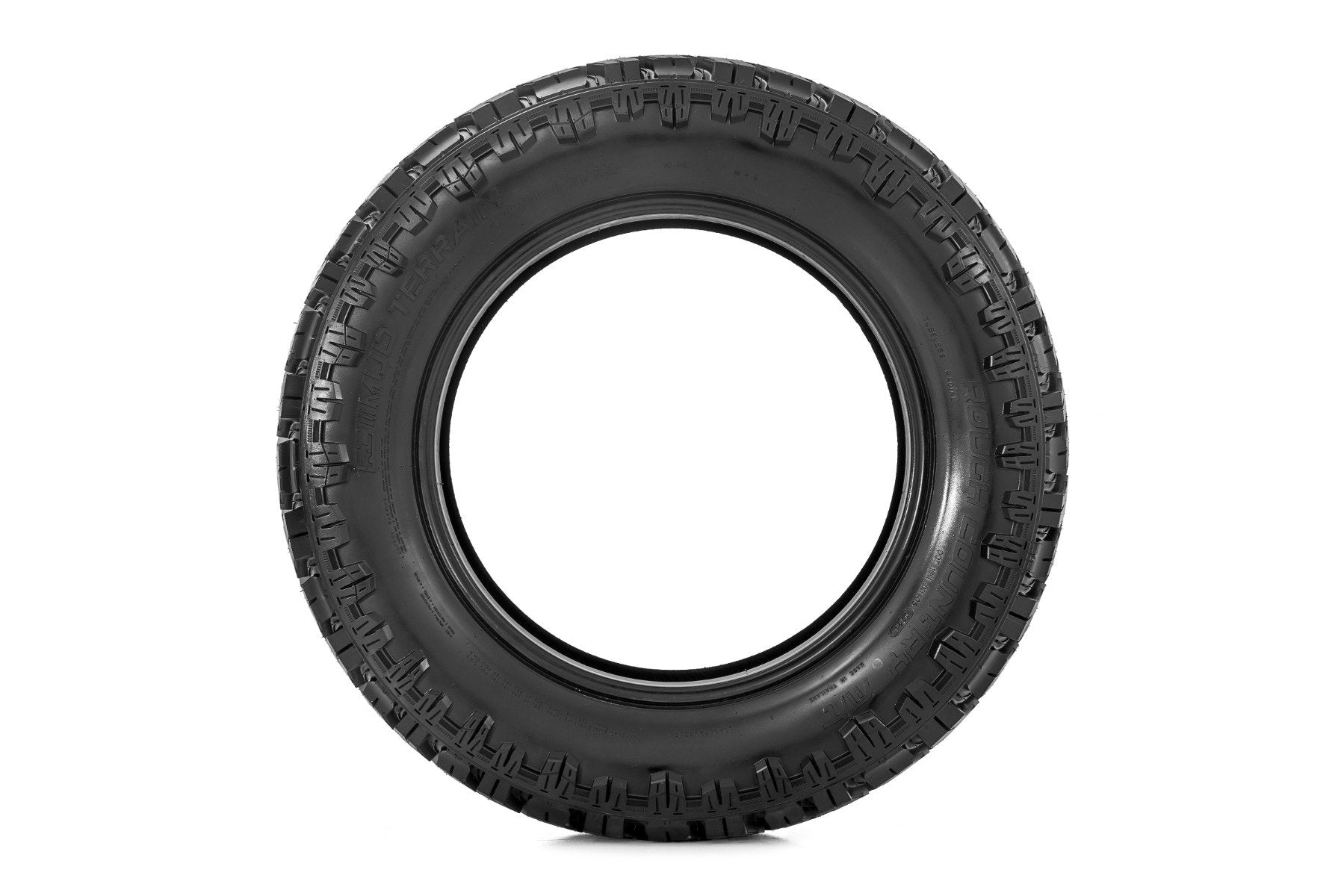 Rough Country 295/60R20 M/T Mud-Terrain Tires - Dual Sidewall Design (98010131) - Perfect for Off-Roading, Truck & SUV Adventures