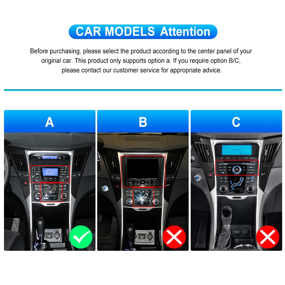 2+64GB Android 13 Car Stereo for Hyundai Sonata 2010-2015 | 9