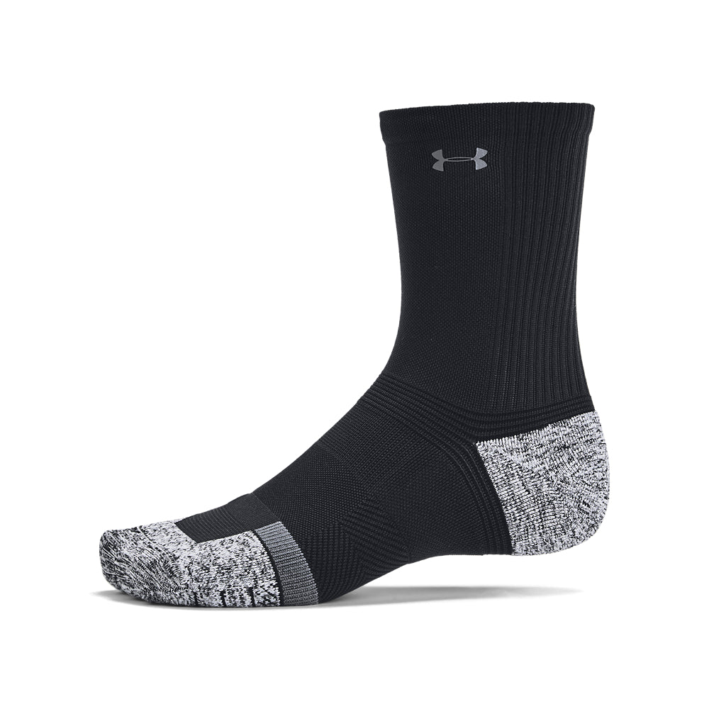Men's Under Armour ArmourDry Pro Mid Crew Socks 3-Pack - Moisture-Wicking Athletic Socks for Running, Hiking & Workouts