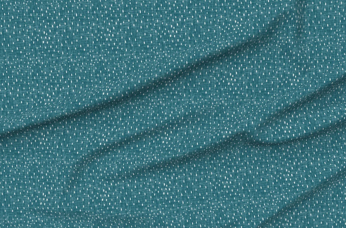 Coordinate White Blue Abstract Snow Holiday Printed Minky Fabric by The Yard - Soft Plush Fabric for Sewing Baby Blankets, Quilt Backing & DIY Plush Toys - Perfect for Holiday Crafts, Nursery Decor & Cozy Home Projects