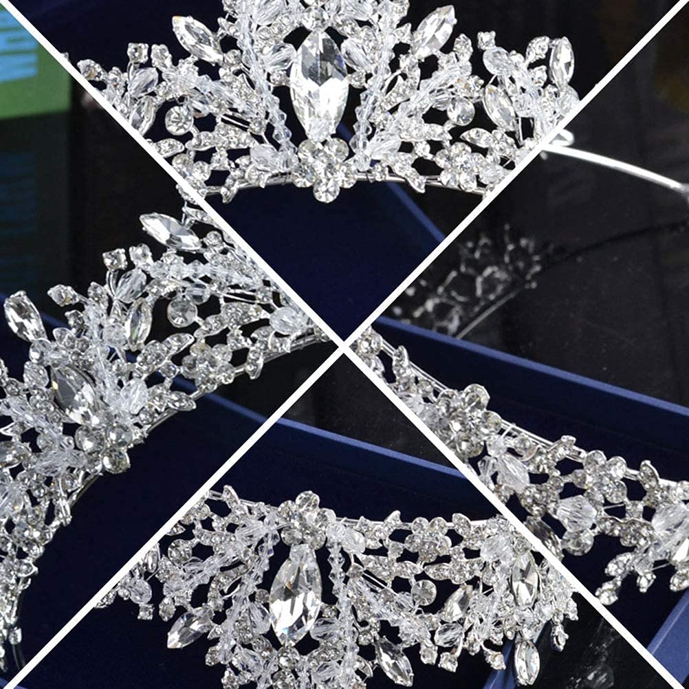 ONOTEC Crystal Tiara Crown for Women - Elegant Birthday Princess Headband, Queen Party Hair Accessories, Perfect Gift for Girls & Women | Ideal for Birthday Parties, Weddings, Pageants & Special Occasions
