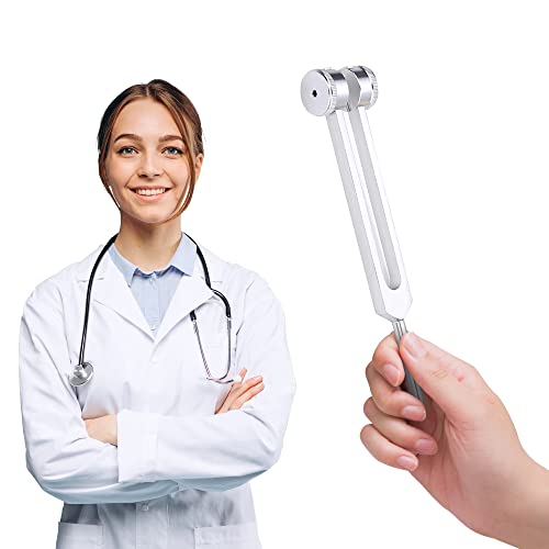 Premium Aluminum Alloy Tuning Fork Set - C128 Fixed Weight U-Shaped Musical Instrument for Vibrant Teaching & Sound Therapy | Perfect for Music Education, Physics Experiments & Healing Practices