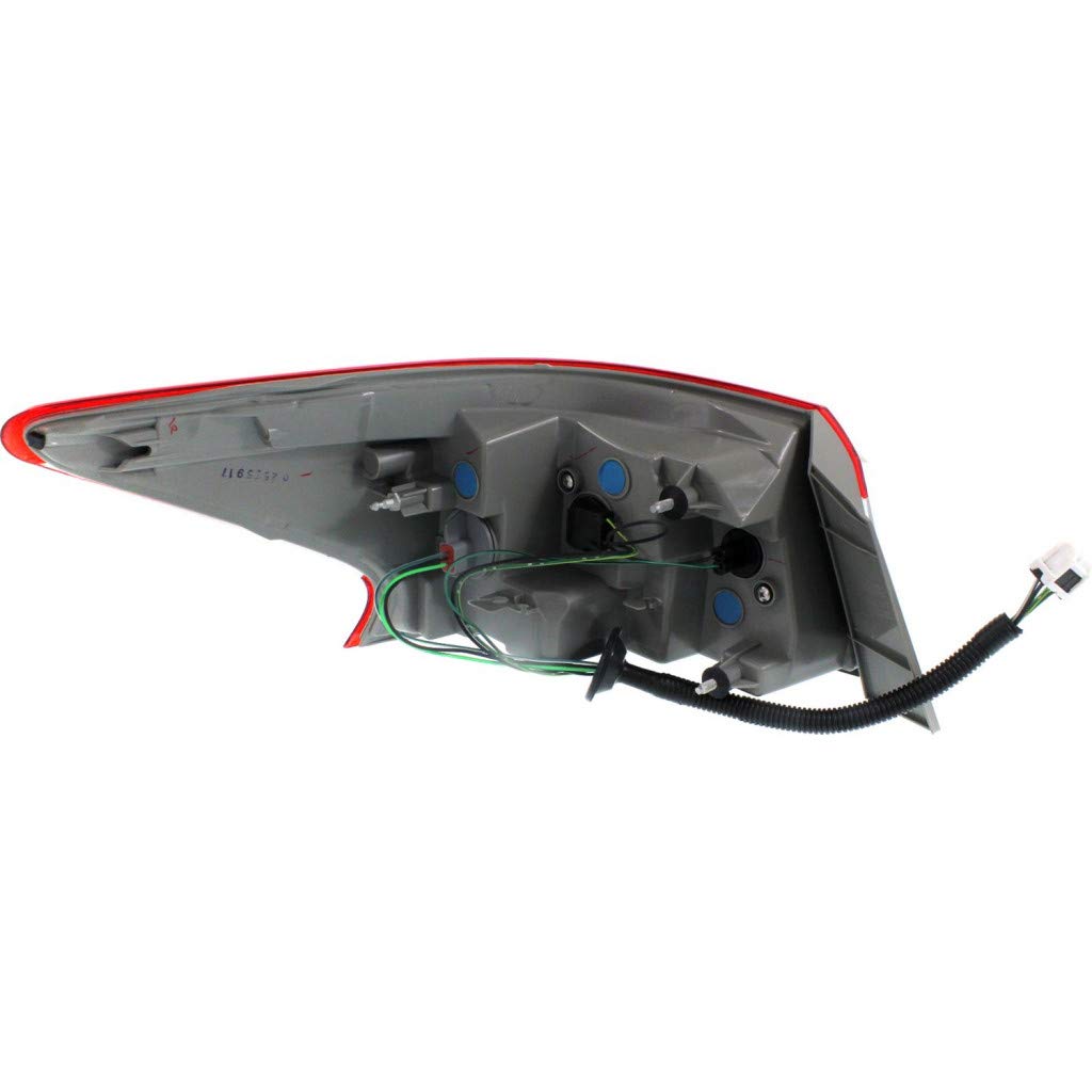 2013-2015 Nissan Sentra Replacement Tail Lights Pair - Left & Right Rear Lamps NI2804100 NI2805100 Fits Models with OEM 26555-3SG0A 26550-3SG0A - Perfect for Night Driving & Enhanced Vehicle Safety