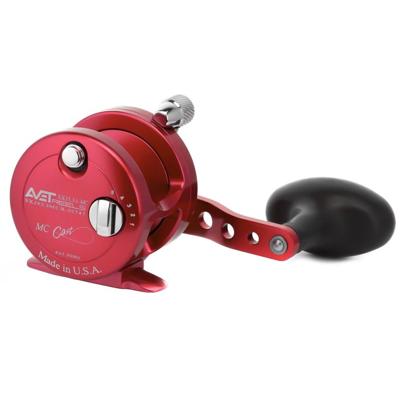 Avet G2 SXJ 5.3 Narrow Spool Magic Cast Fishing Reel - Lightweight Saltwater Reel for Offshore & Inshore Fishing - Perfect for Casting Lures & Live Bait