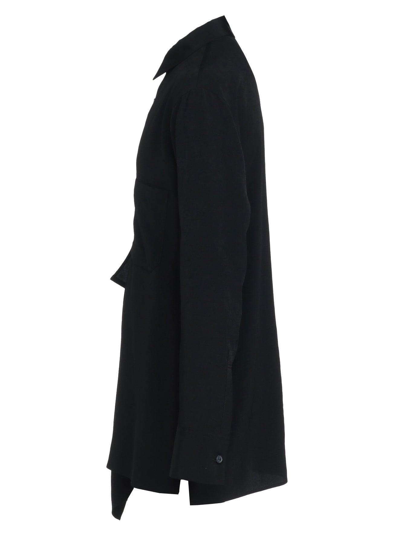 Elegant Crepe de Chine Draped Shirt for Women - Soft Flowy Blouse for Office, Party & Date Night Outfits