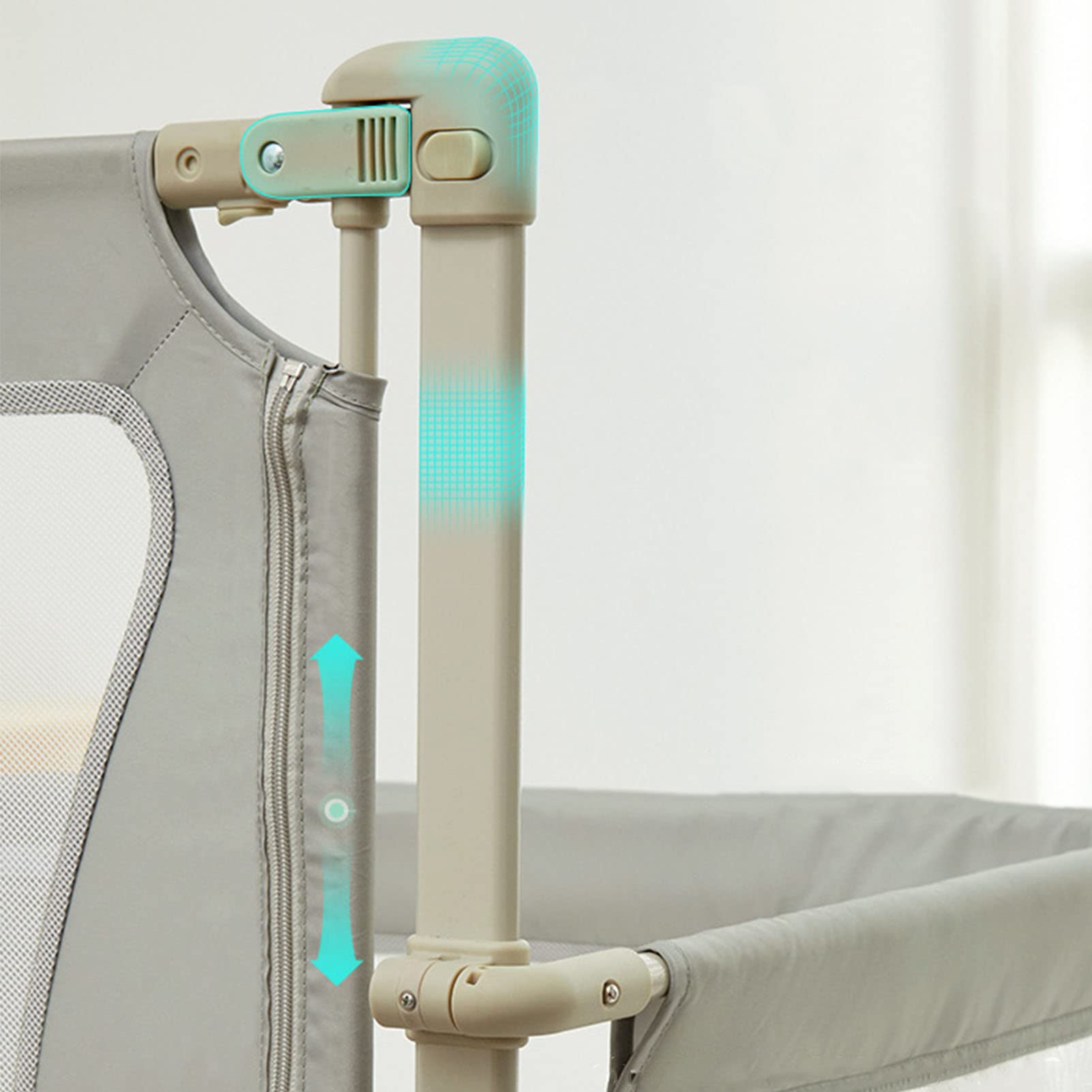 **Portable Baby Bedside Sleeper - Safe & Multifunctional Bassinet Crib for Newborns (Girls & Boys) - Perfect for Nursery, Travel & Co-Sleeping**