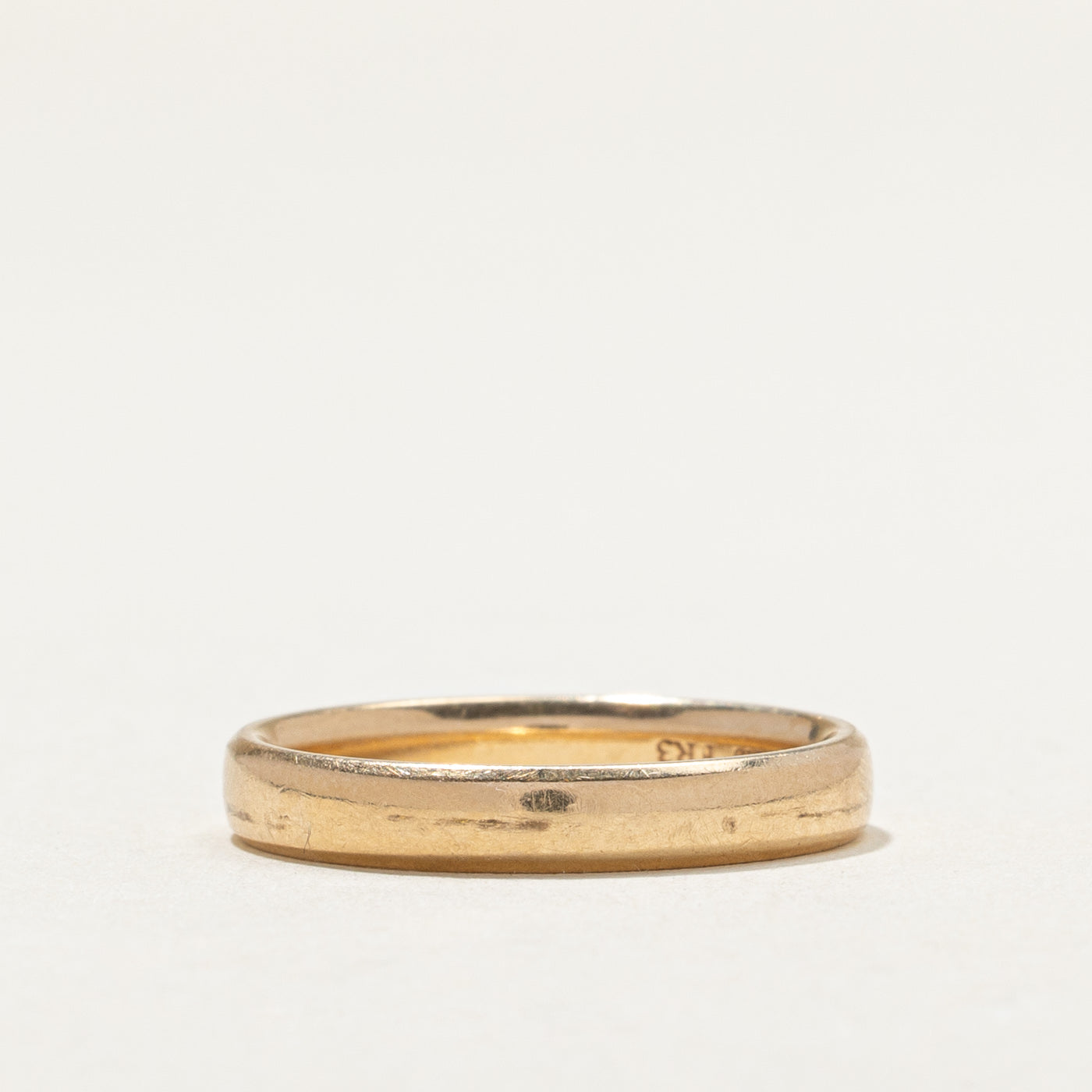 14K Yellow Gold Band Ring for Women - Size 5.5 - Classic Wedding, Engagement, Anniversary Jewelry Gift for Her - Perfect for Everyday Wear & Special Occasions